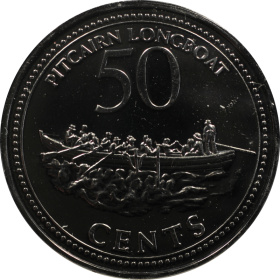 50 centow 2009 wyspy pitcairn a